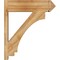 Ekena Millwork Imperial Rough Sawn Arts and Crafts Outlooker, Western Red Cedar, 8"W x 28"D x 32"H OUT08X28X32IMP03RWR - alternate 3